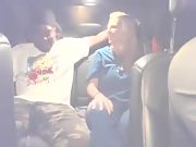 Uber driver role frolicking for sizzling platinum blonde thick orb wife and huge black cock